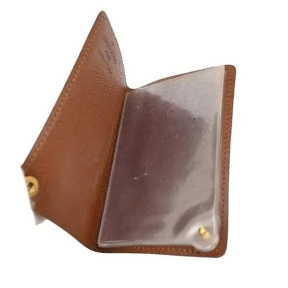 LOUIS VUITTON LV 3 Set Wallet Coin Card Case Monogram Multi Brown White 60YH846 - Picture 8 of 15